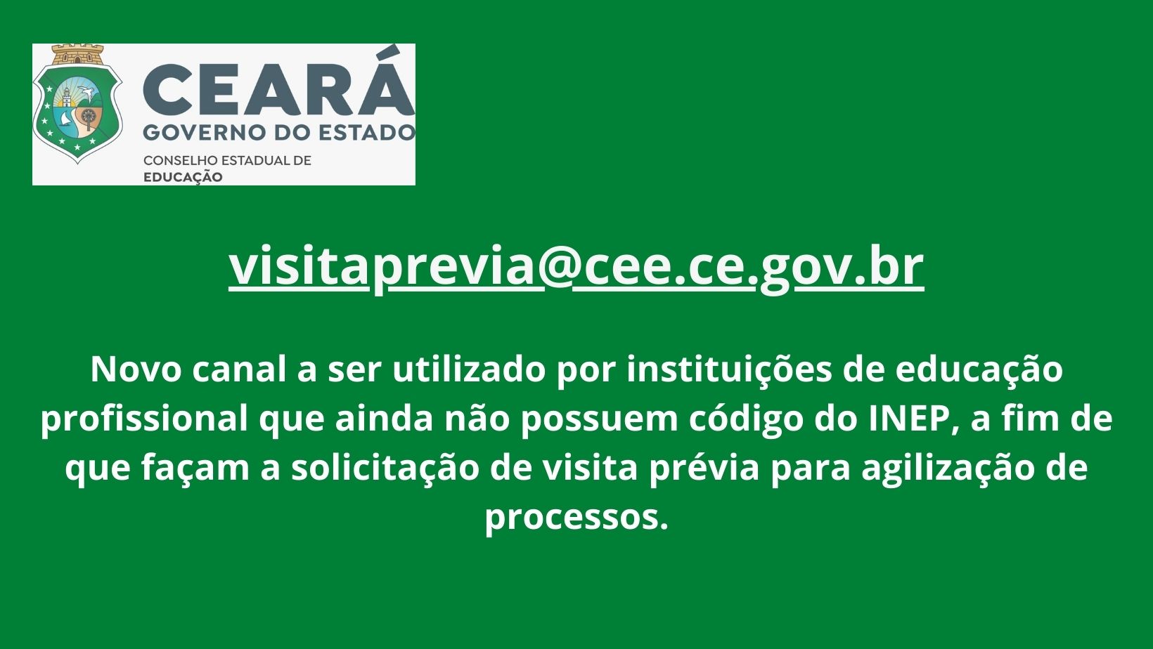 CEE centraliza solicitações de visita prévia a instituições de educação profissional